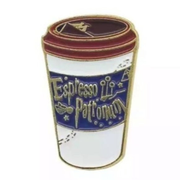 *50% OFF! Espresso Patronum Harry Potter pin coffee cup - Picture 1 of 2